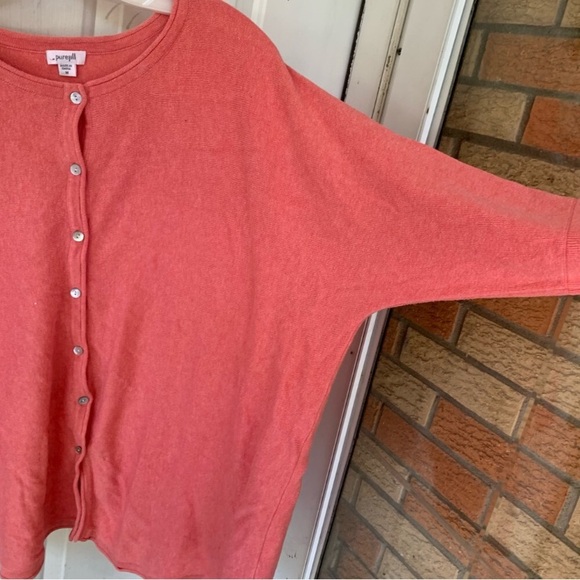 J. Jill Sweaters - J. Jill Pure Jill Womens Cardigan Button Front Oversized